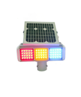 白银太阳能爆闪灯