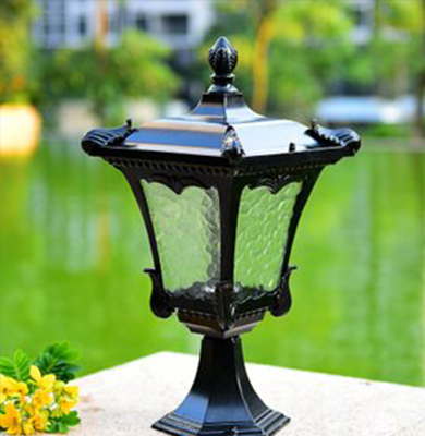 白银柱头灯 白银柱头灯