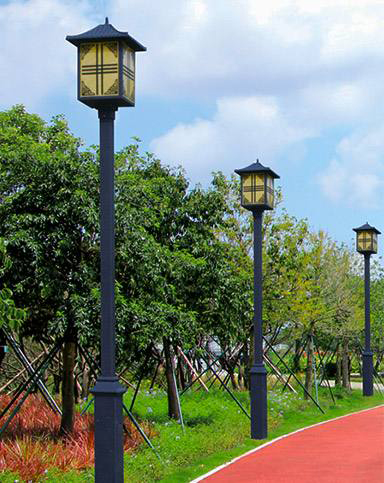 白银庭院灯 白银庭院灯