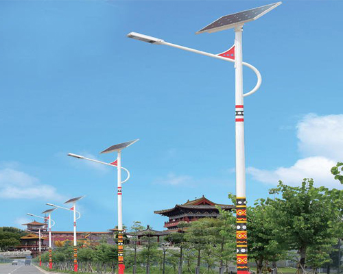 白银民族特色路灯