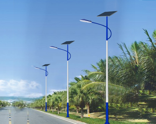 白银太阳能路灯