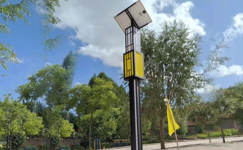 白银智慧路灯安装